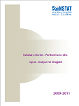 Tabela e Burim Përdorimeve, 2009 - 2011
