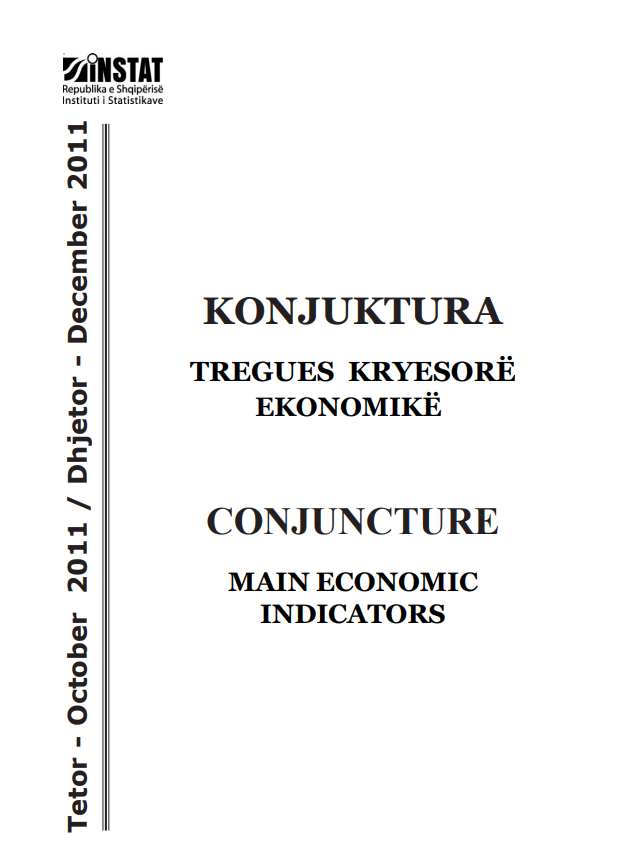 Konjuktura, Tregues Kryesorë Ekonomikë, Tetor-Dhjetor 2011