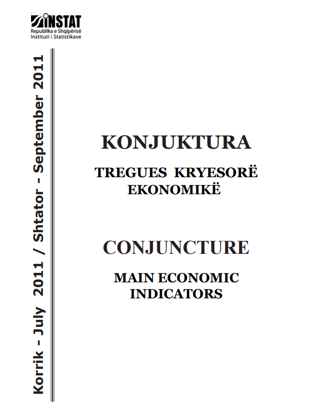 Konjuktura, Tregues Kryesorë Ekonomikë, Korrik-Shtator 2011