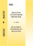Quarterly Statistical Bulletin, 2 - 2012