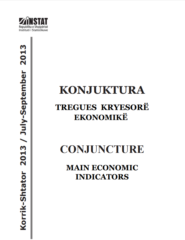 Conjucture, Main Economic Indicator, Q3-2013