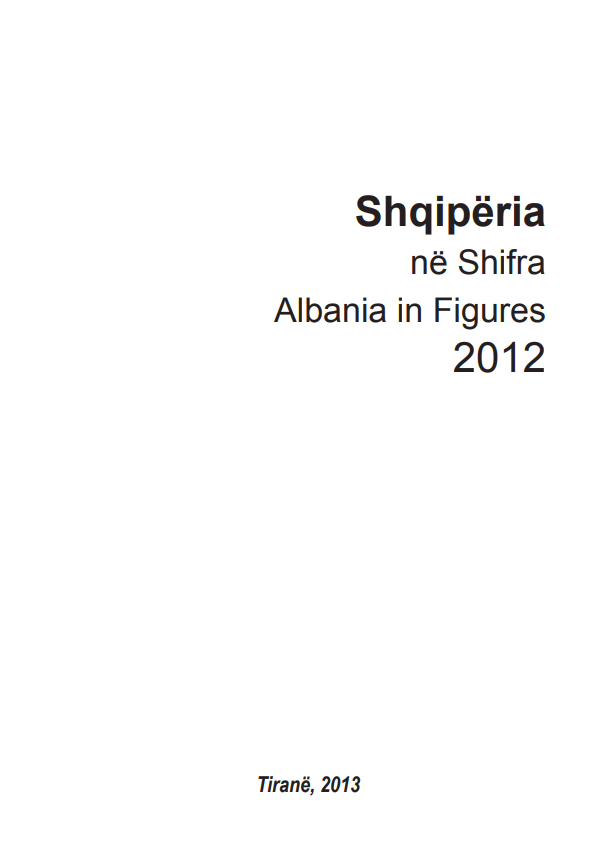 Shqipëria në Shifra, 2012
