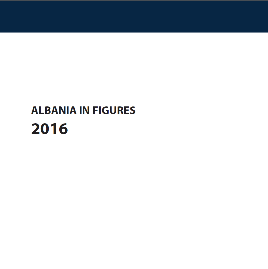 Albania in figures, 2016