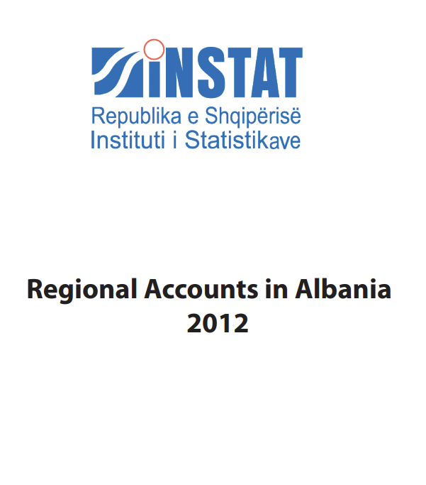 Regional Accounts in Albania, 2013