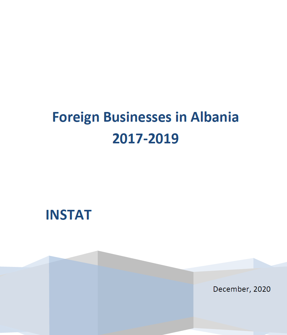 Foreign Businesses in Albania, 2017-2019