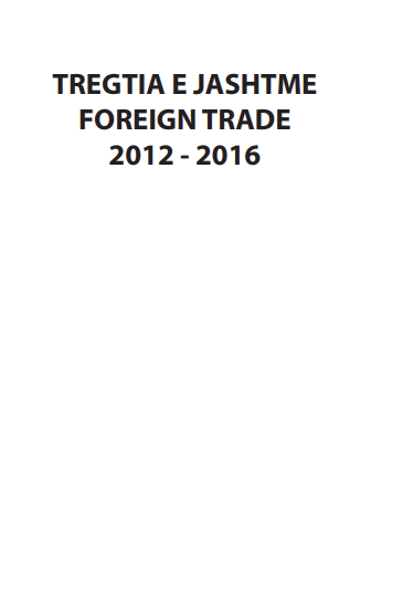 Tregtia e Jashtme, 2012 - 2016