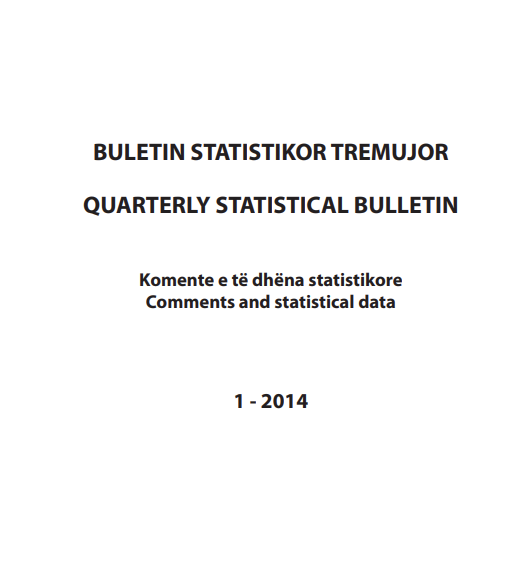 Quarterly Statistical Bulletin, 1 - 2014