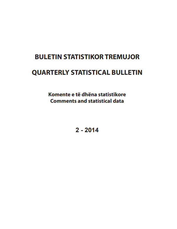 Quaterly Statistical Bulletin, 2 - 2014