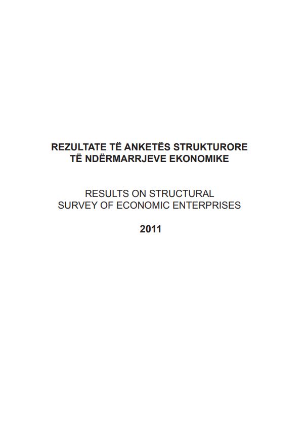 RESULTS ON STRUCTURAL SURVEY OF ECONOMIC ENTERPRISES