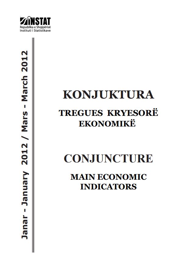 Conjucture, Main Economic Indicators, January-March 2012