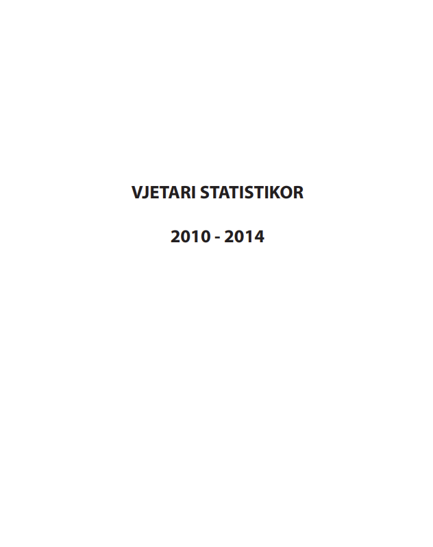 Vjetari Statistikor 2010-2014
