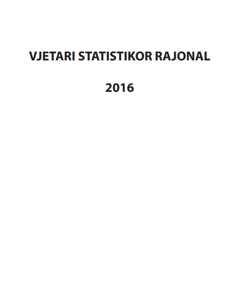 Vjetari Statistikor Rajonal, 2016