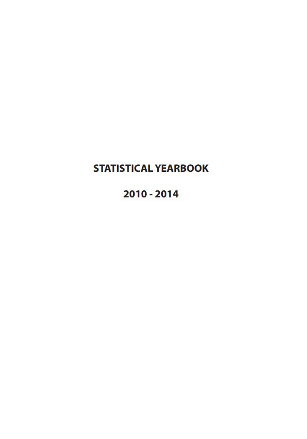 Statistical Yearbook 2010 - 2014